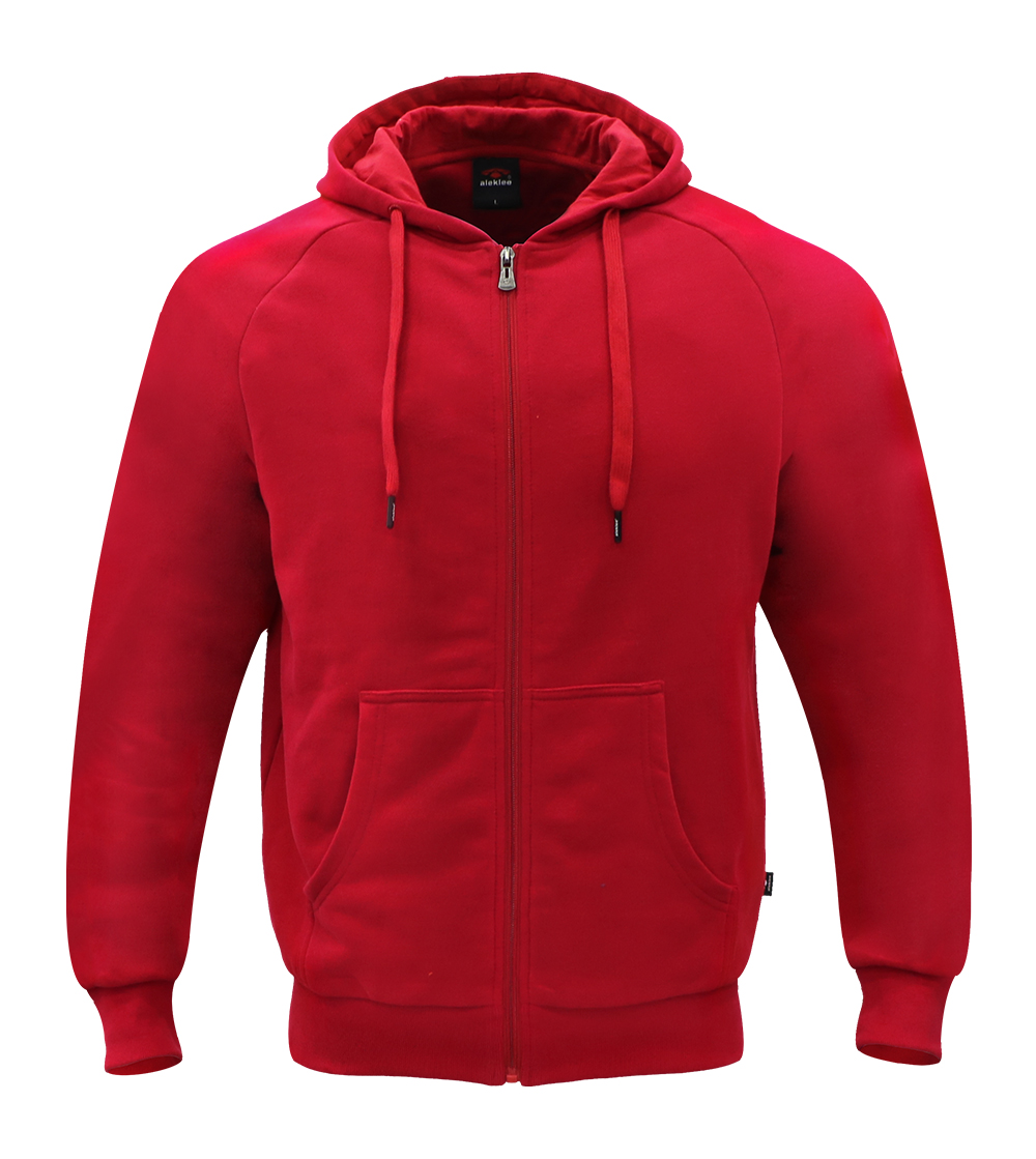 Aleklee full zip hooded hoodie AL-090420#