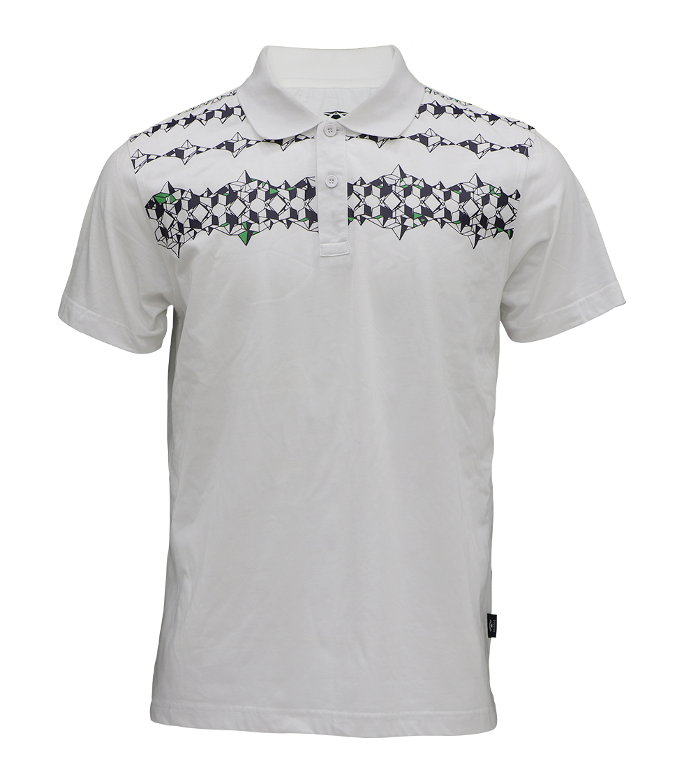 Aleklee graphic printing polo t-shirt AL-5025#